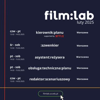 Image for film:lab w Warszawskiej Szkole Filmowej!